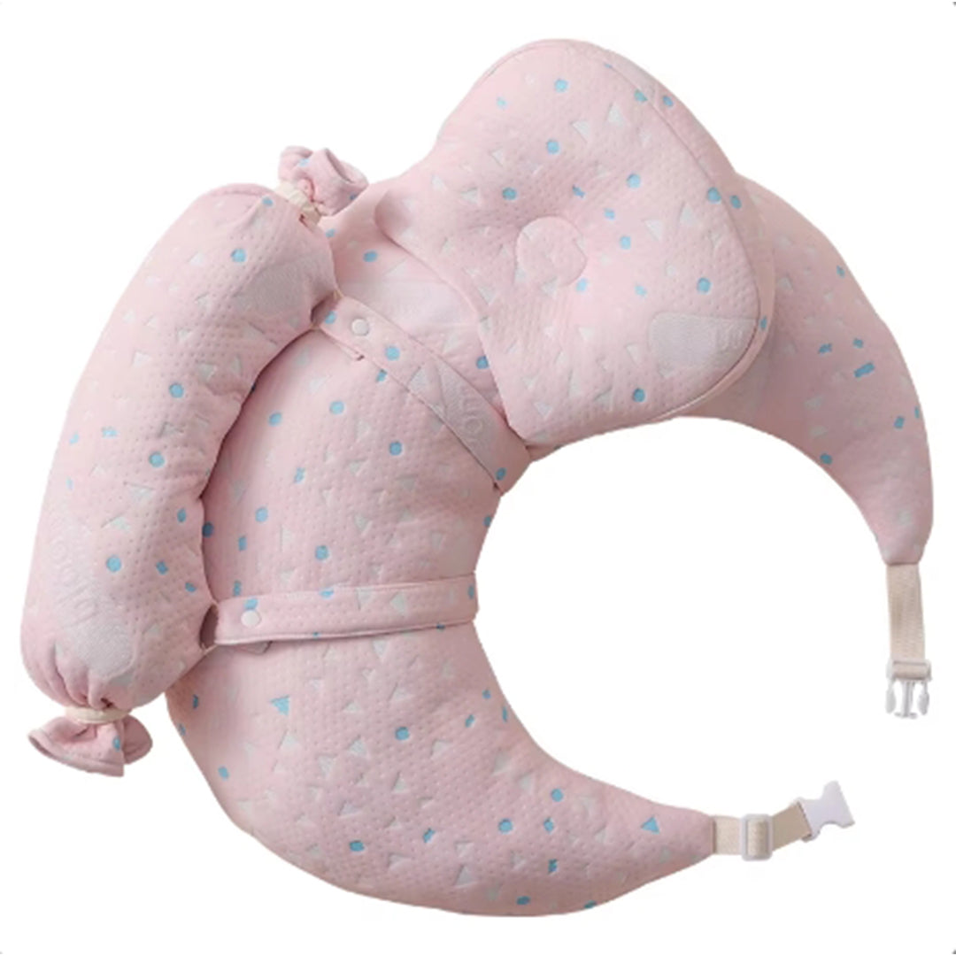 Nursing Arm Support Pillow with Adjustable Straps, Removable Cover, Multi-Purpose