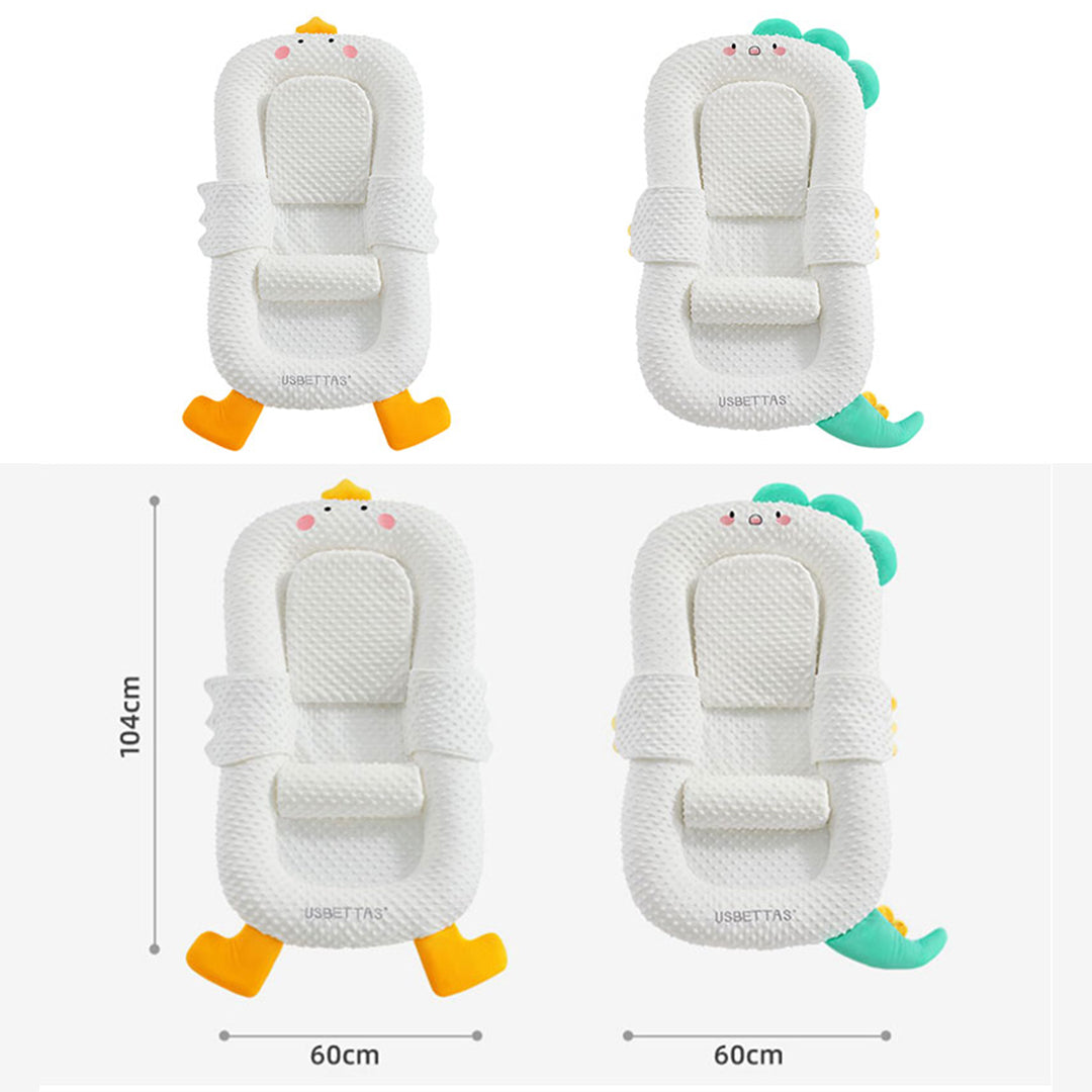 Baby nursing pillow for feeding, multifunctional baby head protector with baby sleep positioner pillow and mattress, super comfy and washable