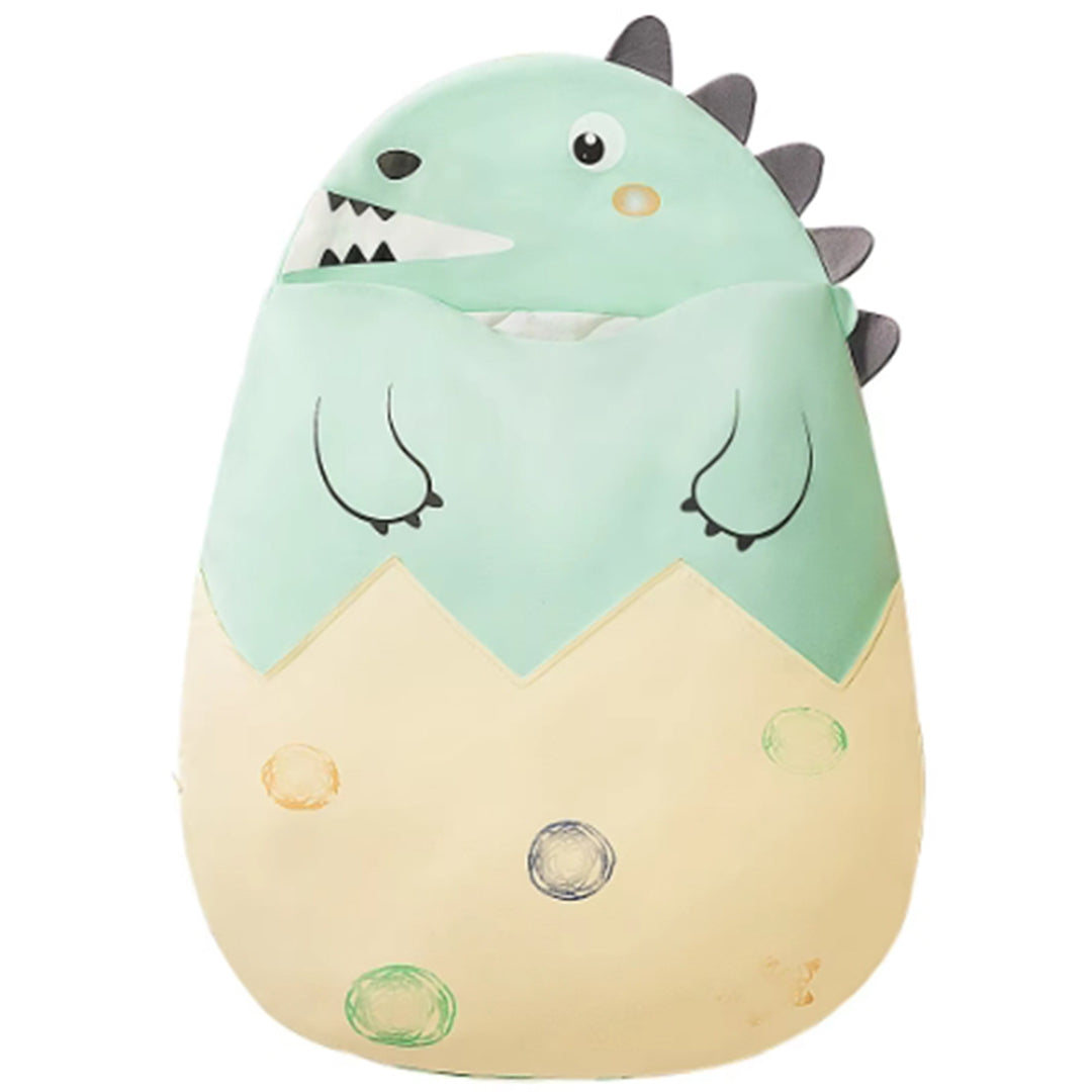 Newborn Baby Swaddle Bag, 100% Cotton, Cute Dino Design, Two-Way Zipper, Baby Sleeping Bag