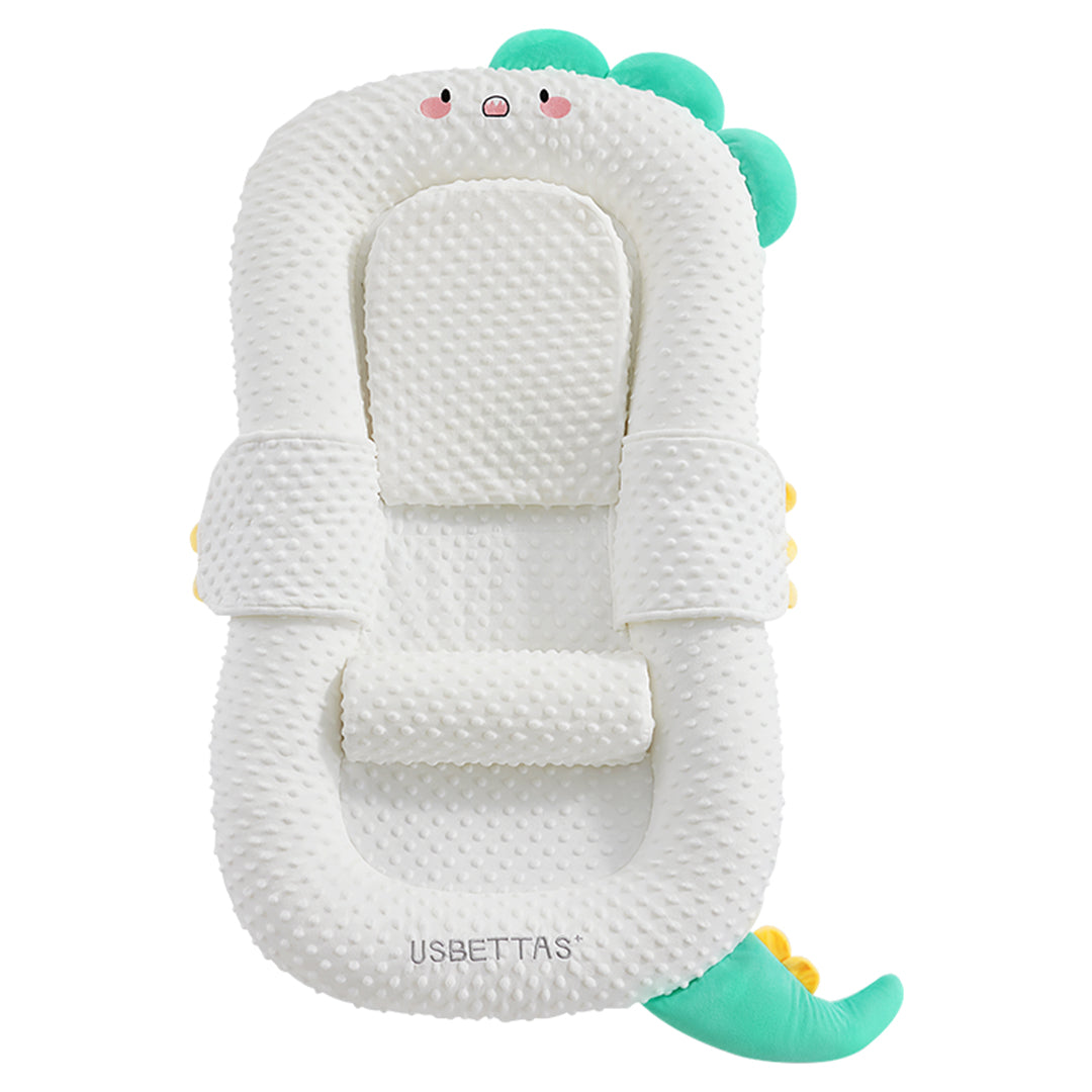 Baby nursing pillow for feeding, multifunctional baby head protector with baby sleep positioner pillow and mattress, super comfy and washable