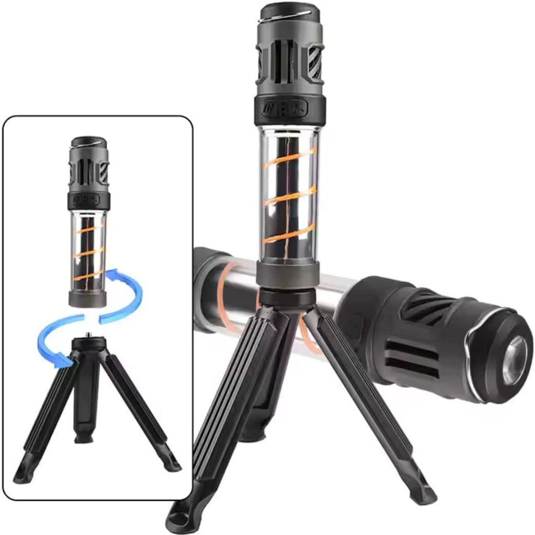 Tripod Camping Light, Multifunctional, Compact size, Waterproof, LED, Insect-Repelling, Emergency Lighting