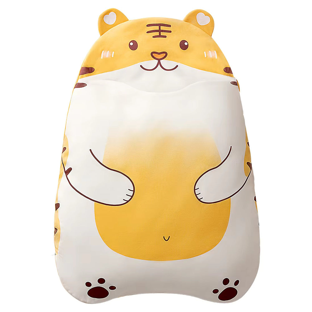 Newborn Baby Swaddle Bag, 100% Cotton, Cute Dino Design, Two-Way Zipper, Baby Sleeping Bag