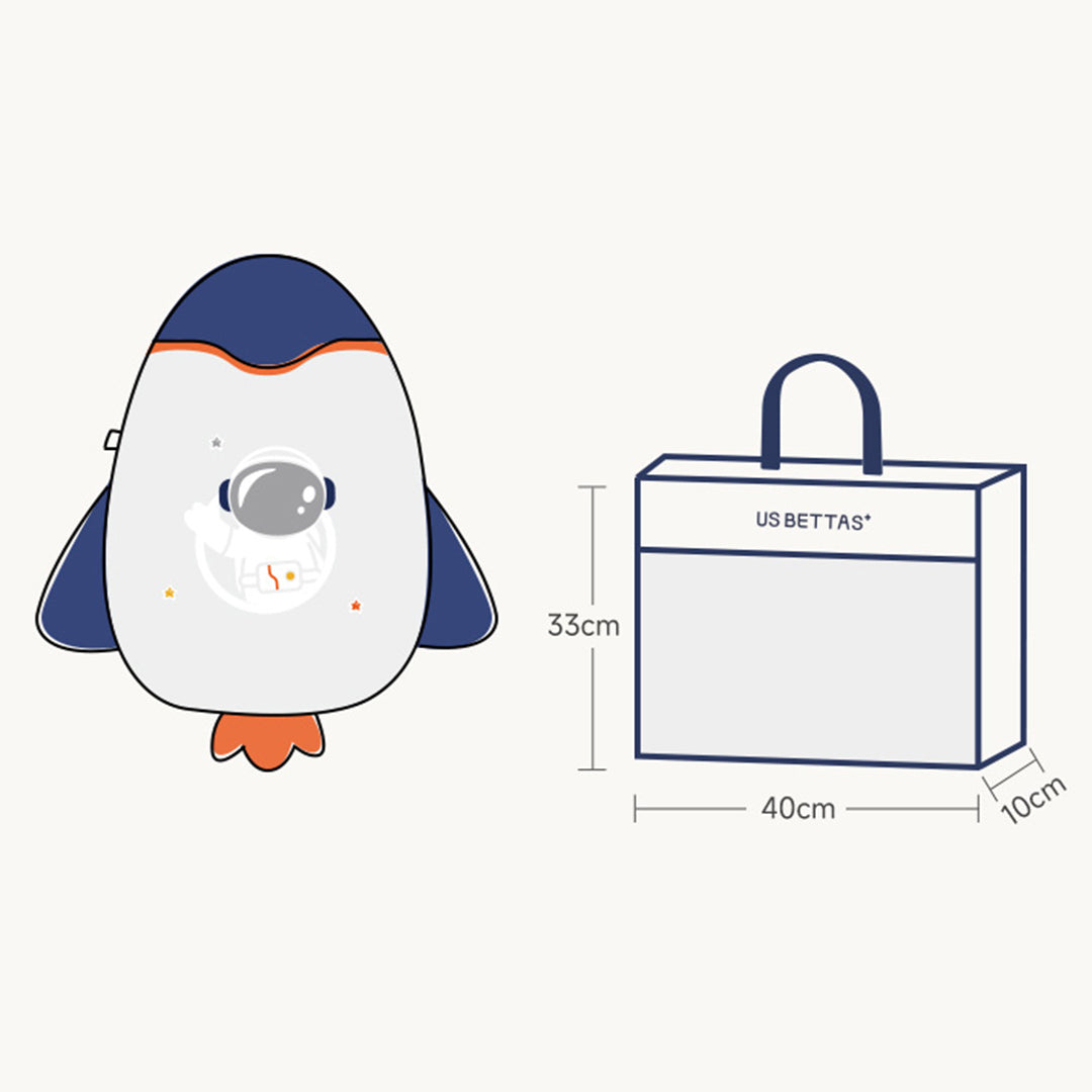 Newborn Baby Swaddle Bag, 100% Cotton, Cute Dino Design, Two-Way Zipper, Baby Sleeping Bag