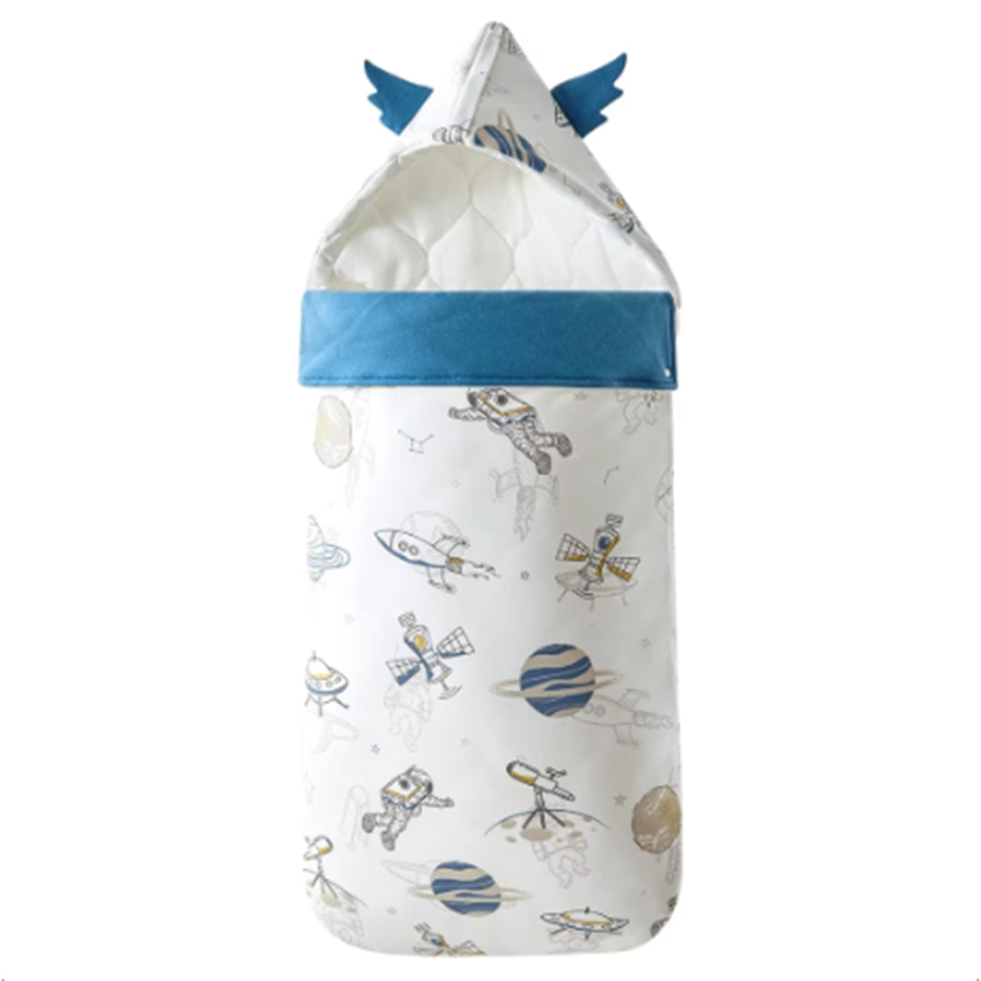 Newborn Zipper Bag, Multi-purpose Baby Quilt Sleep Bag, 100% Organic Cotton, Assorted Colours