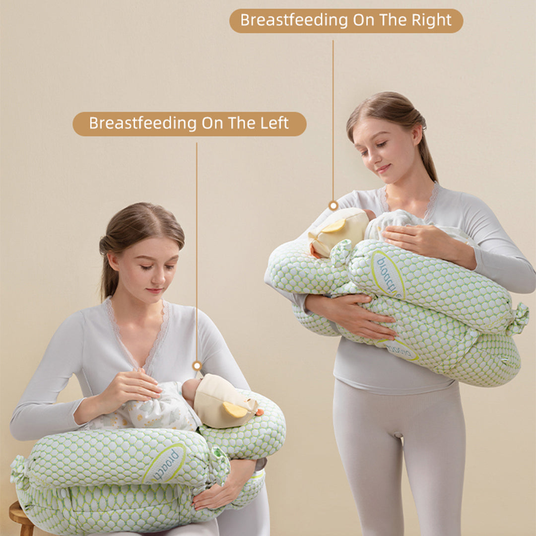 Nursing Arm Support Pillow with Adjustable Straps, Removable Cover, Multi-Purpose