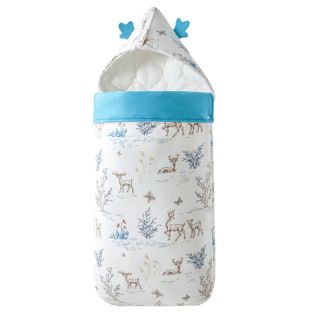 Newborn Zipper Bag, Multi-purpose Baby Quilt Sleep Bag, 100% Organic Cotton, Assorted Colours