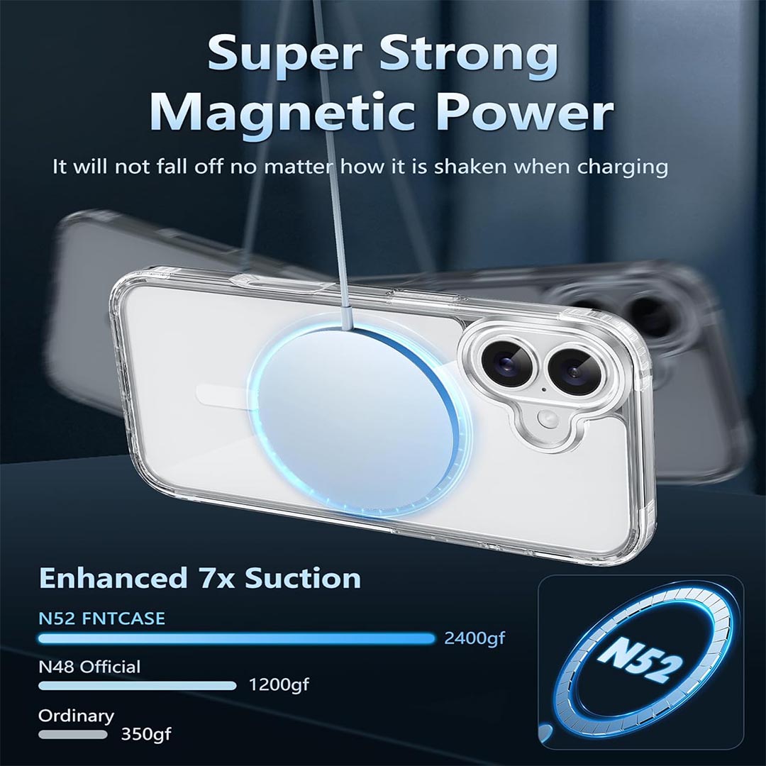 Apple iPhone 16 Soft Silicone Transparent With Magsafe / Without Magsafe