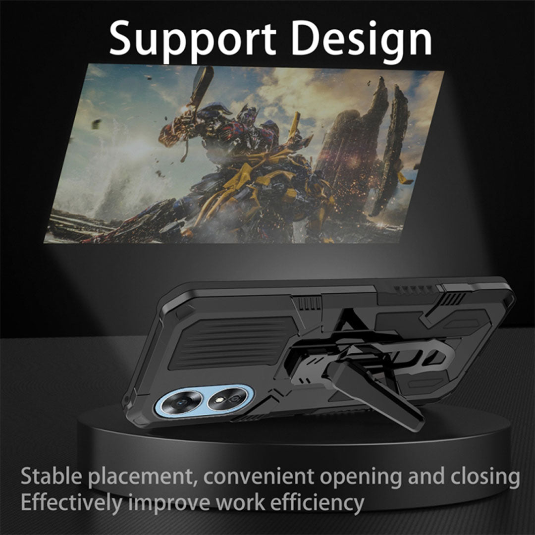 Apple iPhone 16 Case with Kickstand Loop, Sturdy Heavy Duty Shockproof Phone Case for Apple iPhone 16