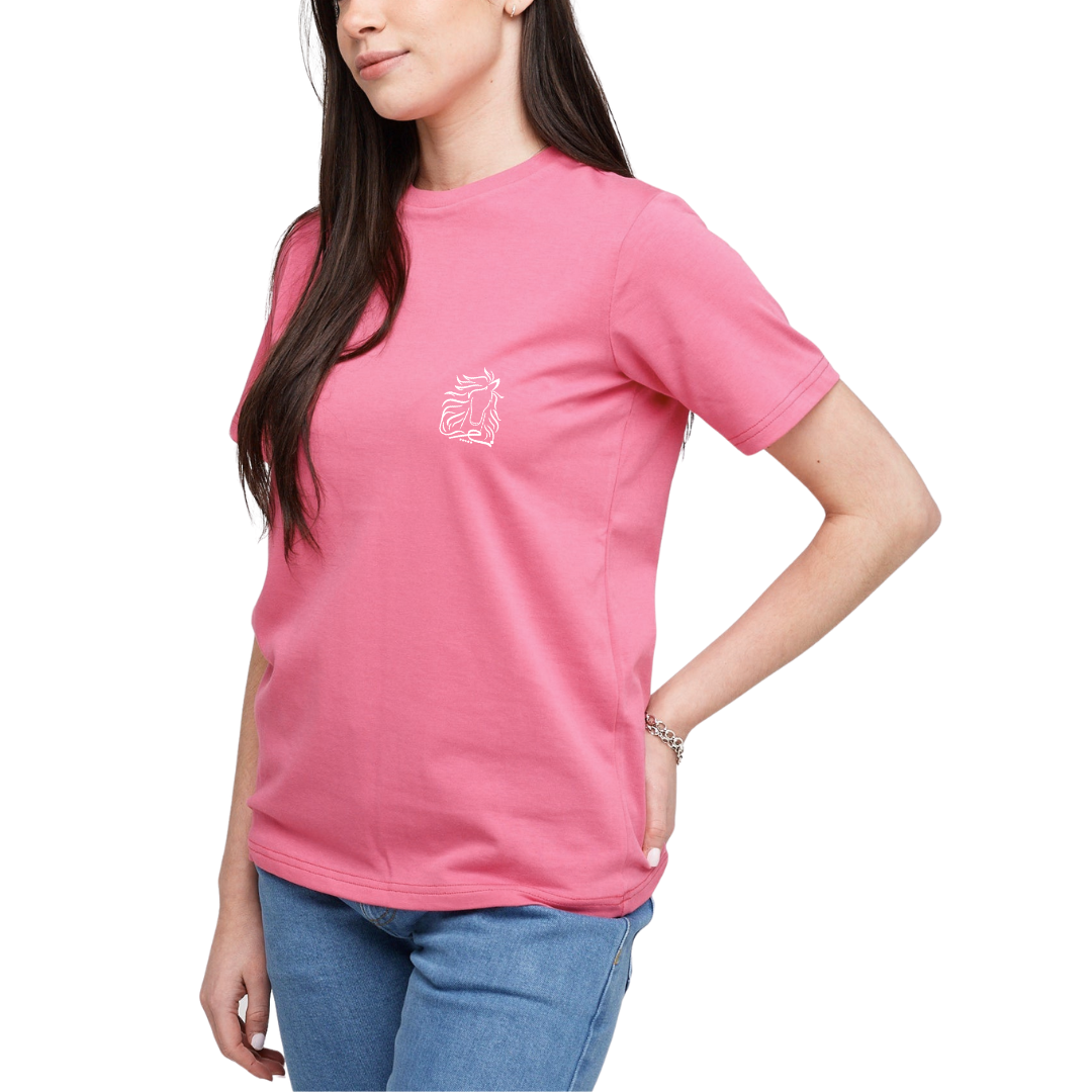 NAB Women 100% Cotton Premium T-Shirt – Sea Green, Camel, Black, Blue, Offwhite | S-XXL