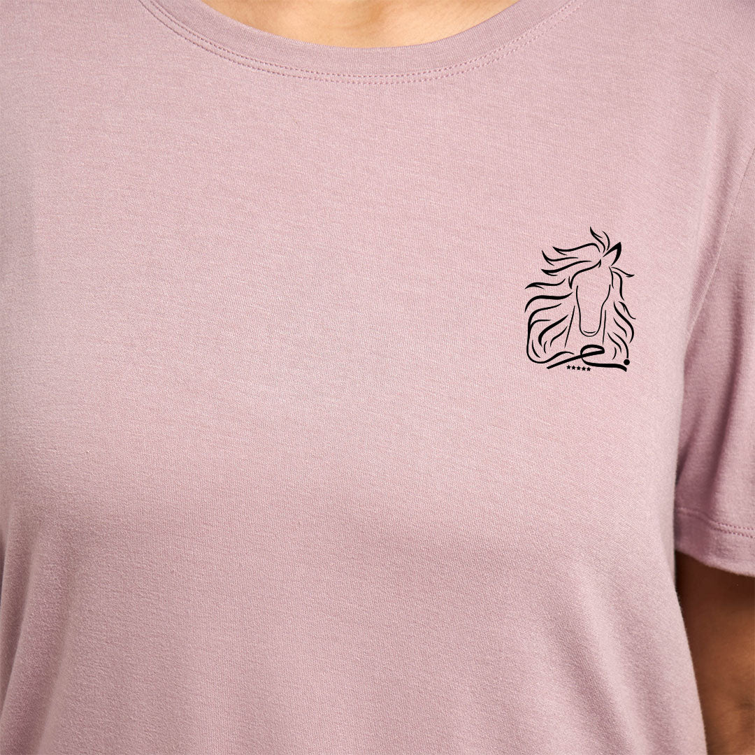 NAB Women 100% Cotton Premium T-Shirt – Sea Green, Camel, Black, Blue, Offwhite | S-XXL