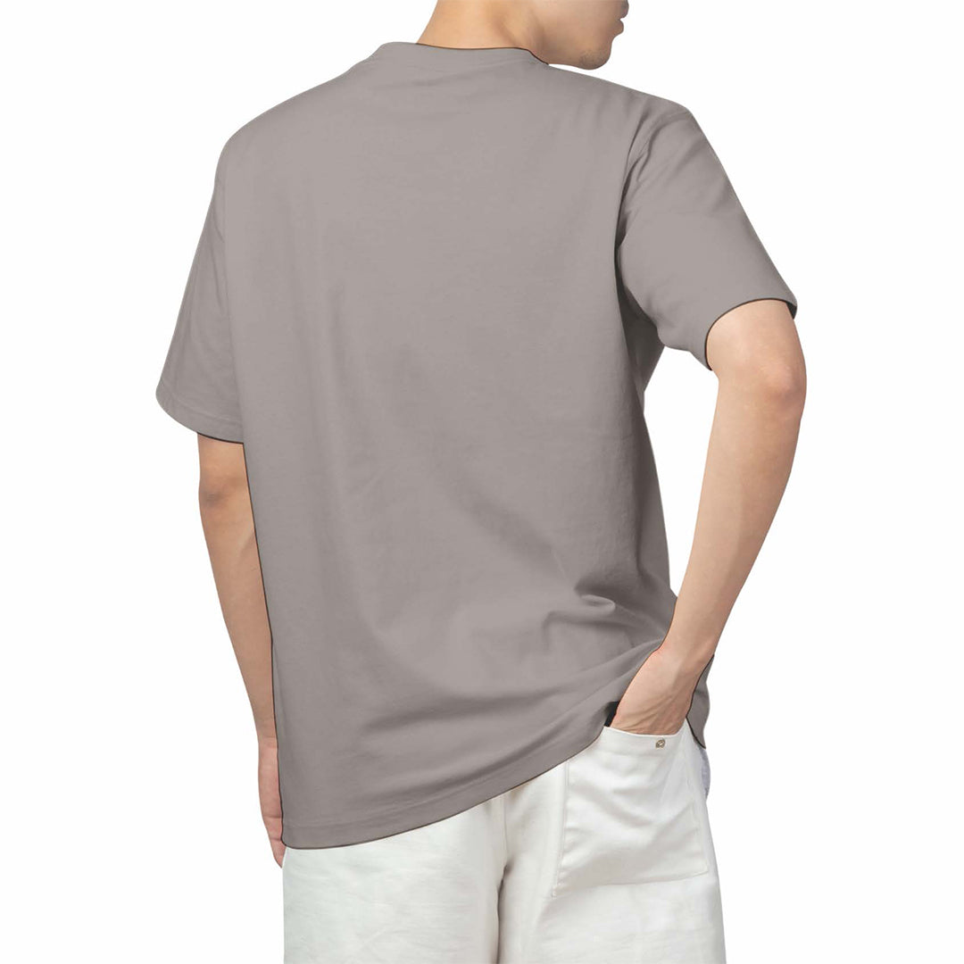 NAB Men 100% Cotton Premium T-Shirt – Sea Green, Camel, Black, Blue, Offwhite | S-XXL