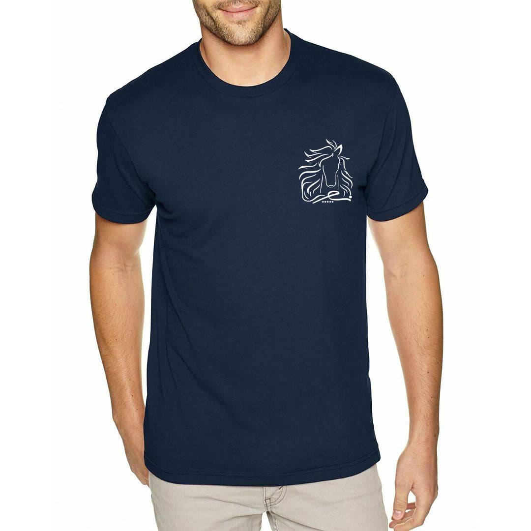 NAB Men 100% Cotton Premium T-Shirt – Sea Green, Camel, Black, Blue, Offwhite | S-XXL