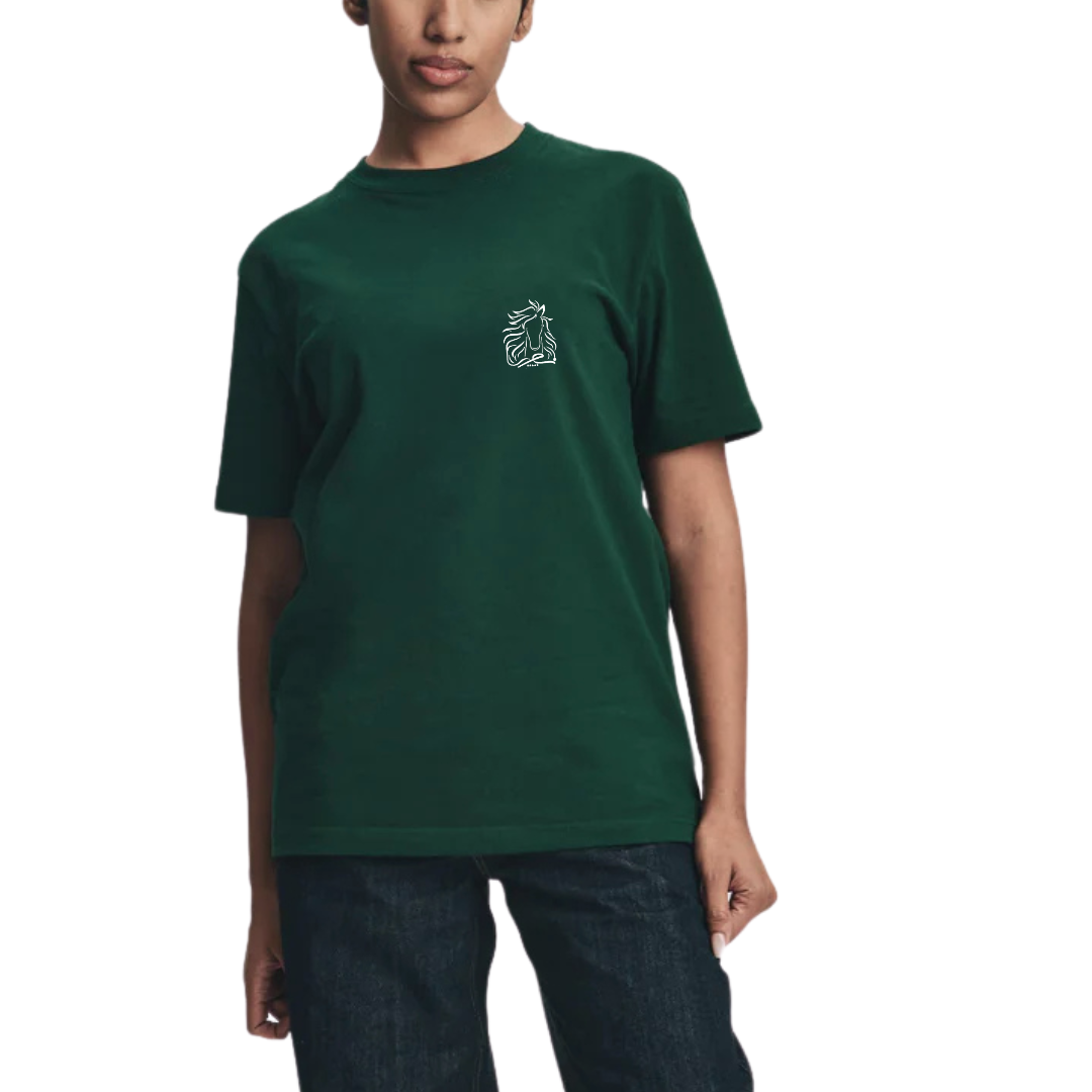 NAB Women 100% Cotton Premium T-Shirt – Sea Green, Camel, Black, Blue, Offwhite | S-XXL