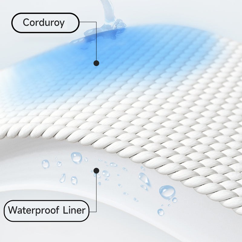 Soft, flexible corduroy baby overalls, windproof, cozy, and unisex animal printed baby warm bibs with waterproof liner