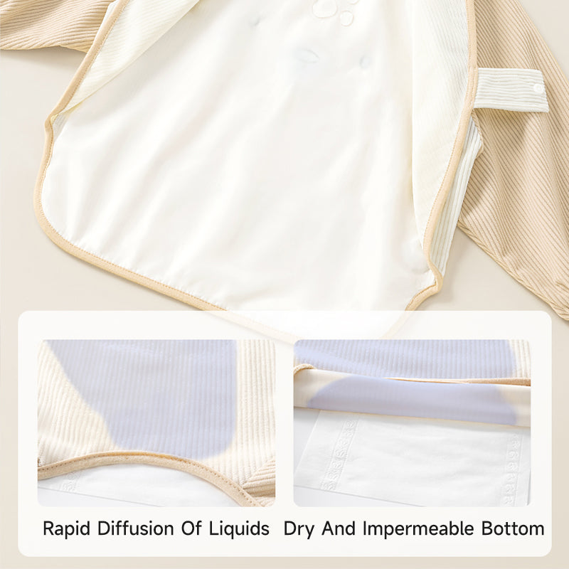 Soft, flexible corduroy baby overalls, windproof, cozy, and unisex animal printed baby warm bibs with waterproof liner