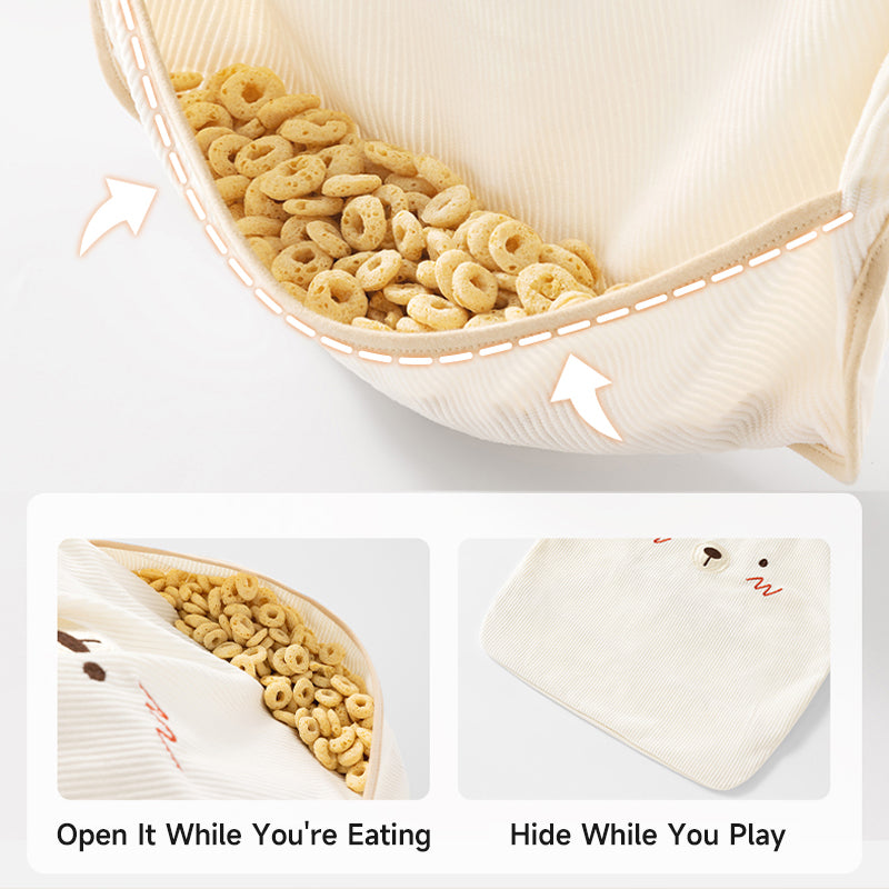 Soft, flexible corduroy baby overalls, windproof, cozy, and unisex animal printed baby warm bibs with waterproof liner