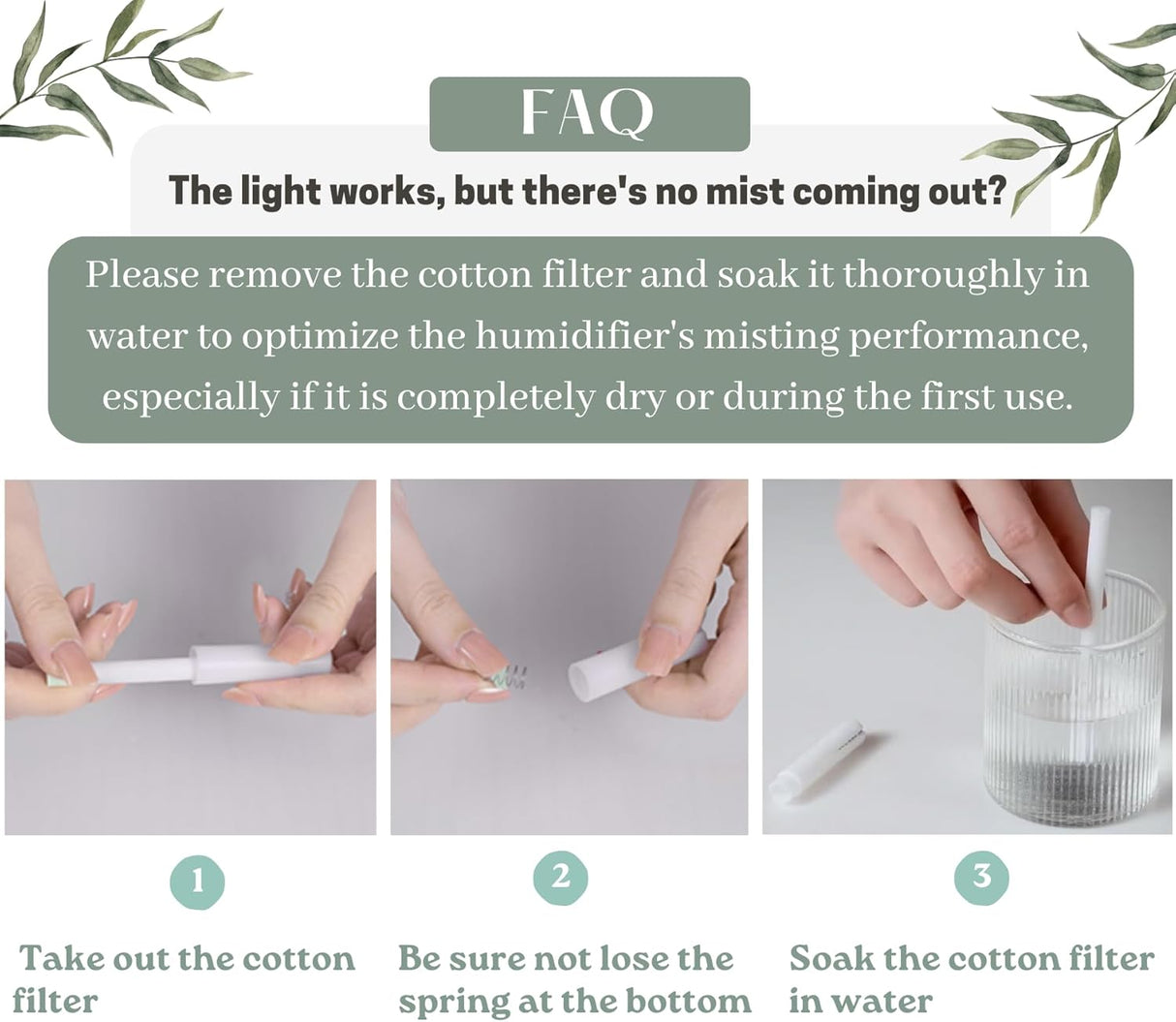 Cool Mist Mini Humidifier. Cute Portable Small Air Humidifier with USB for Bedroom Desk Plants & Baby Nursery. Moon Lamp USB Ultrasonic Humidifier Decor. Silent & Auto Shut-Off 330ml (Lark Humidifier)