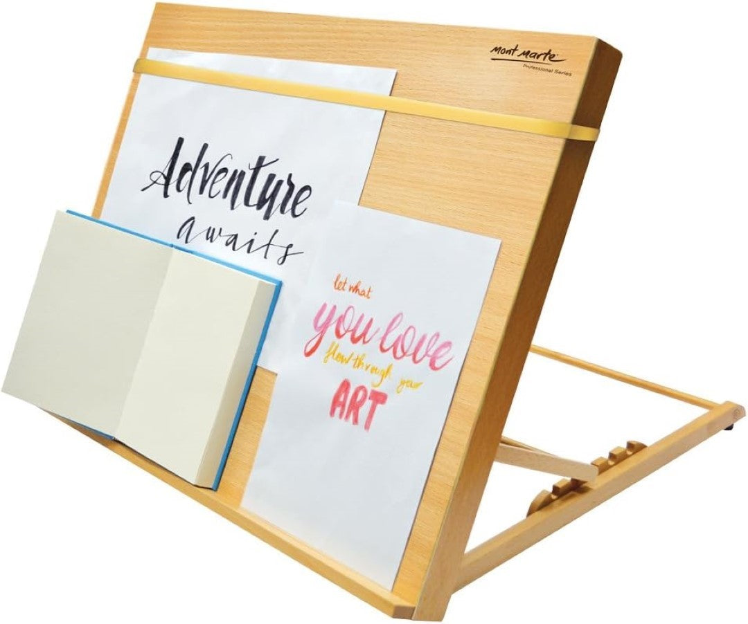 Mont Marte Drawing Board A2 with Elastic Band