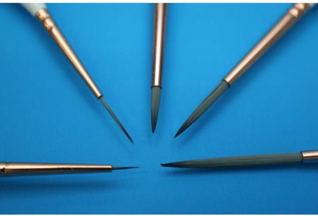 Mont Marte BRUSH TAKLON DETAIL LINER 5PCS