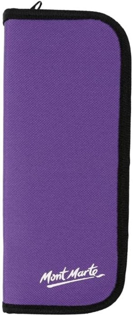 Mont Marte Signature Gouache Brush Set in Wallet 11pc