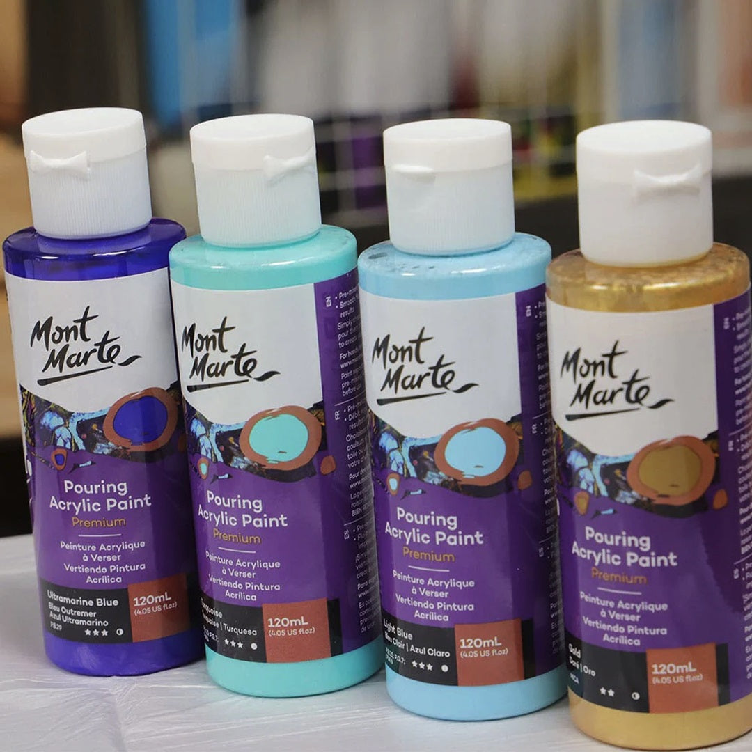 Mont Marte Pour Paint Set PMPP4003