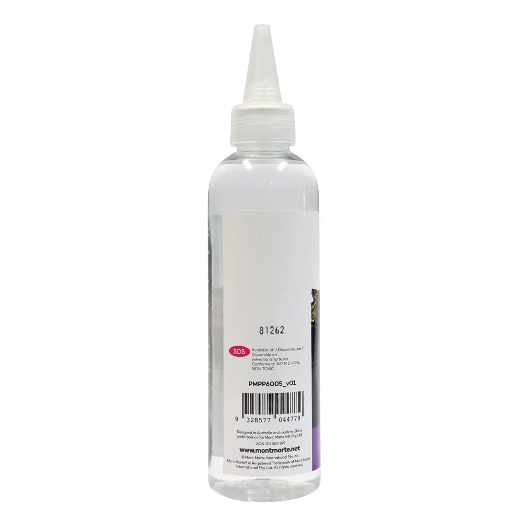 Mont Marte Premium Silicone Oil 6oz (180ml) for Acrylic Pouring Paint Cells and Fluid Art.