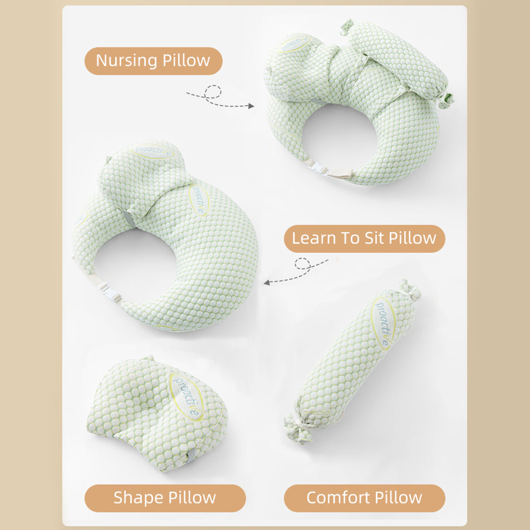 Nursing Arm Support Pillow with Adjustable Straps, Removable Cover, Multi-Purpose