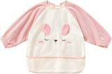 Soft, flexible corduroy baby overalls, windproof, cozy, and unisex animal printed baby warm bibs with waterproof liner