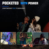 Super Bright Pocket Magnetic USB Taschenlampe Torch Light linterna Metal LED EDC Rechargeable powerful Small Mini Flashlight 600 Lumen Clip Lamp 3 XPG 4 Modes Type-c USB charging