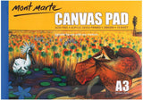 Mont Marte Canvas Pad A3 280GSM 10 Sheets