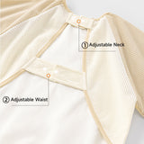 Soft, flexible corduroy baby overalls, windproof, cozy, and unisex animal printed baby warm bibs with waterproof liner